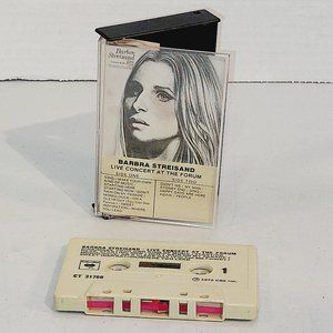 Barbra Streisand Live Concert At The Forum (Cassette Tape, 1972) tested & works